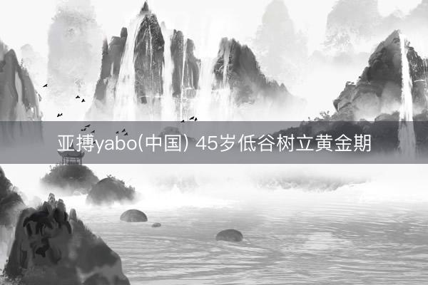 亚搏yabo(中国) 45岁低谷树立黄金期